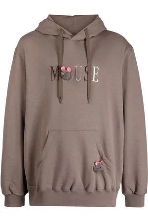 DOUBLET Embroidered-motif cotton hoodie