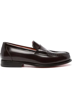santoni Laife round-toe loafers