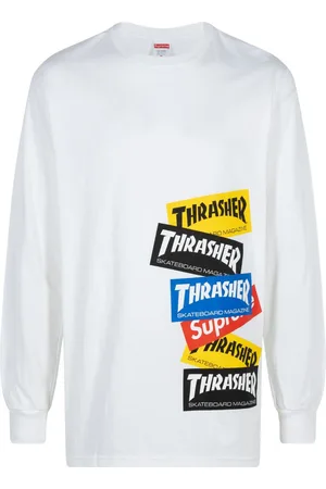 Supreme X Thrasher Multi Logo " " T-shirt
