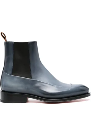 santoni Eron leather boots