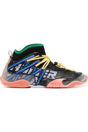 Haider Ackermann X FILA Tori panelled sneakers