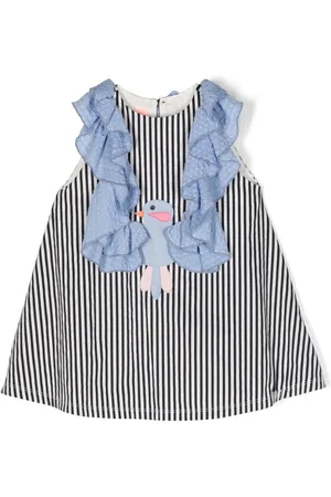 Wauw Capow by Bangbang Chirping striped dress