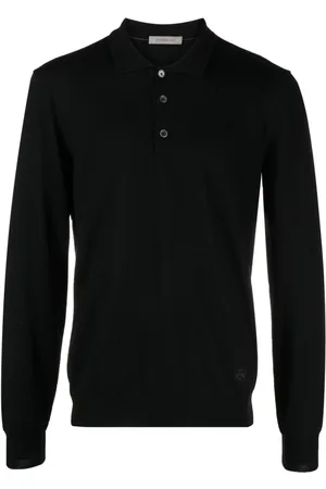 corneliani Virgin wool polo sweater