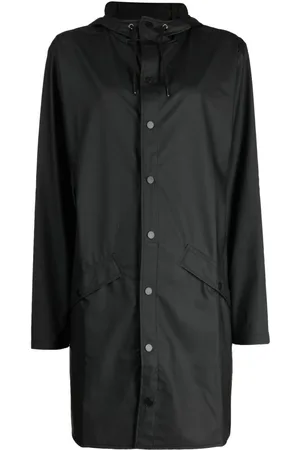 Rains Press-stud waterproof jacket
