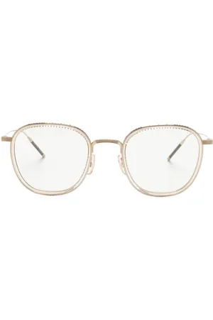 Oliver Peoples TK-9 round-frame glasses