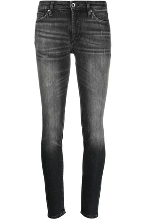 Armani Exchange Logo-patch skinny jeans