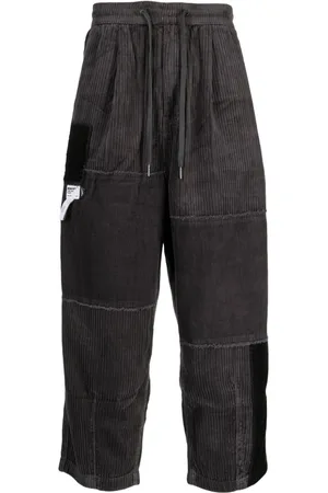 Musium Div. Wide-leg corduroy cotton trousers