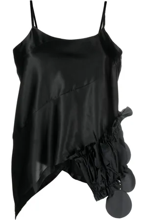 Comme des Garçons Satin asymmetric top