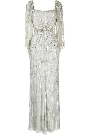 Jenny Packham Brightstar sequin-embellished tulle gown