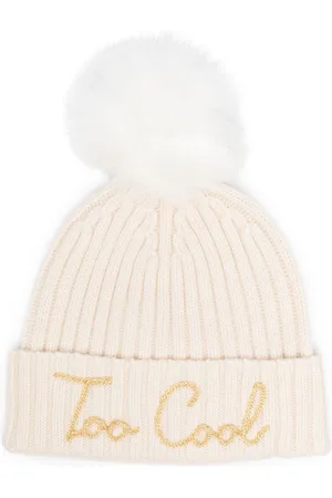 MC2 SAINT BARTH Too Cool-embroidered ribbed beanie