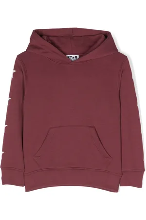 Golden Goose Star-print cotton-blend hoodie