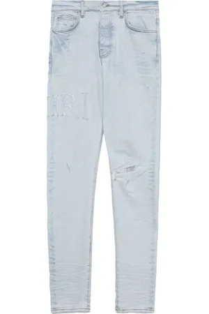 AMIRI Crystal-embellished skinny jeans