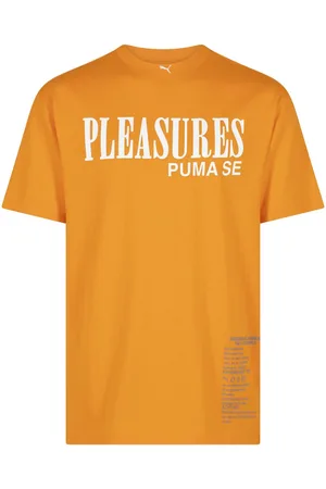 PUMA X Pleasures Typo cotton T-shirt