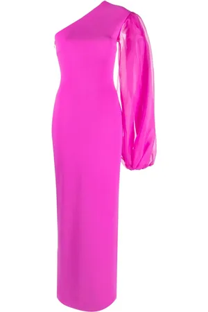 Solace Hudson one-shoulder gown