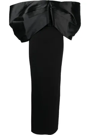Solace Filippa off-shoulder gown
