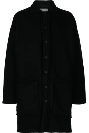 YOHJI YAMAMOTO Raw-edge knitted cardigan
