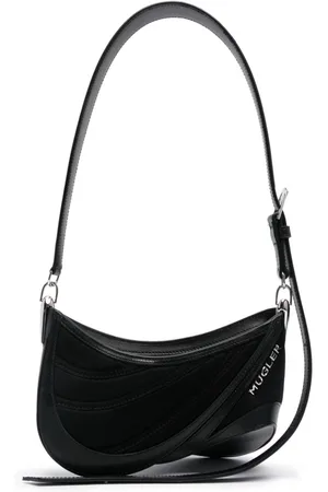 MUGLER Spiral Curve 01 shoulder bag