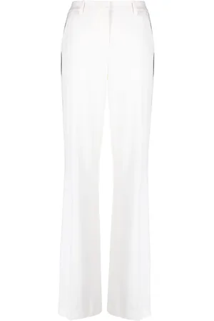P.A.R.O.S.H. Side-stripe flared trousers