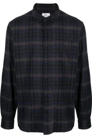 Woolrich Plaid-check pattern flannel shirt