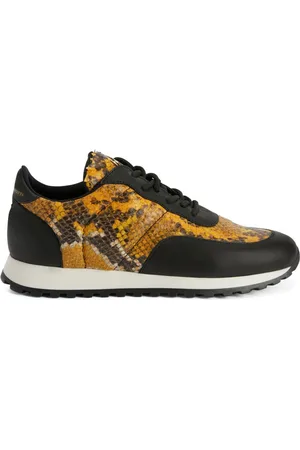 Giuseppe Zanotti Jimi Running panelled leather sneakers