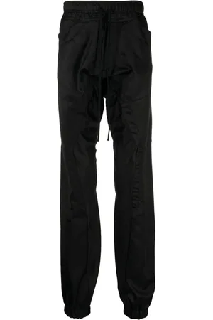 JULIUS Drawstring-waist skinny trousers