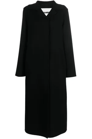 Jil Sander Single-breasted cashmere coat