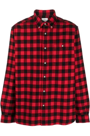 Woolrich Traditional plaid-check flannel shirt