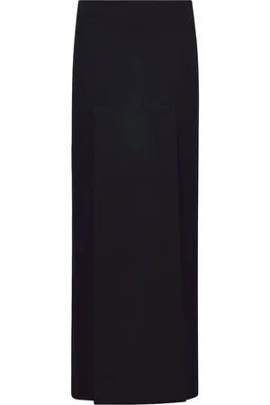 Proenza Schouler Felted slit maxi skirt