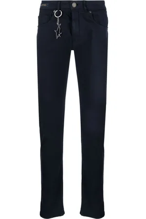 Paul & Shark Logo-charm twill chinos