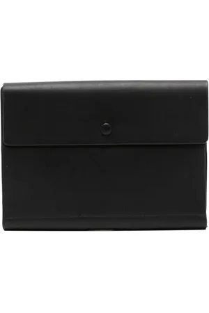Ralph Lauren Logo-lettering leather tech case