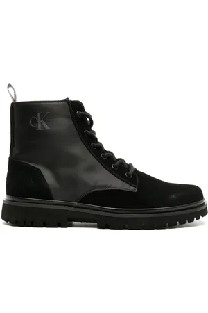 Calvin Klein Eva panelled ankle boots
