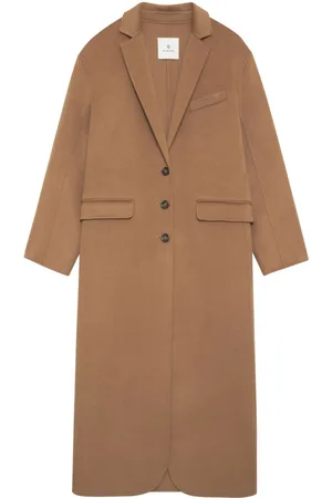 ANINE BING Quinn notched-lapels coat