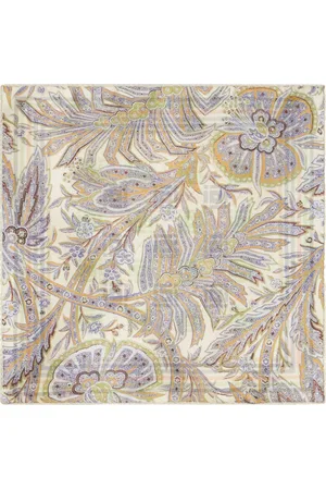 Etro Geometric-print silk pocket square