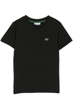 Lacoste Logo-embroidered cotton T-shirt