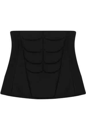 Natasha Zinko Debossed-detail panelled corset