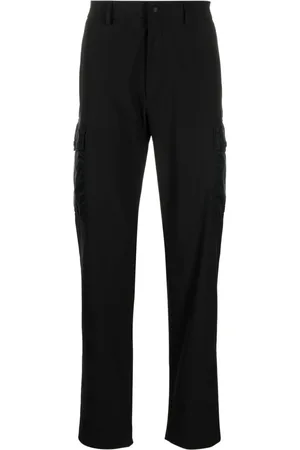 Moncler Logo-patch jersey cargo trousers