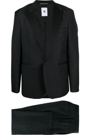 PT Torino Single-breasted wool-blend blazer