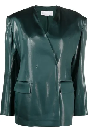 GENNY Asymmetric V-neck blazer