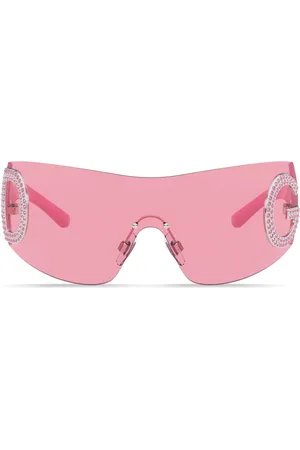 Dolce & Gabbana Re-Edition shield logo sunglasses