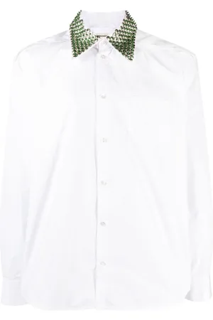 Namacheko Crysttal-embellished long-sleeve shirt