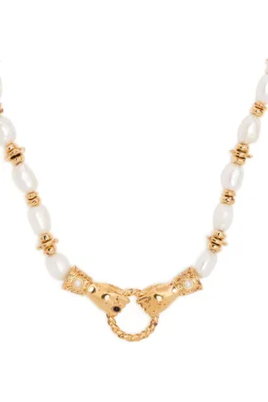 Missoma X Harris Reed In Good Hands beaded necklace