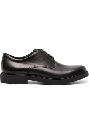 Ecco Metropole London leather derby shoes