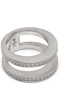 TOM WOOD Vault Double zirconias rings