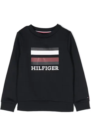 Tommy Hilfiger Logo-print cotton-blend sweatshirt