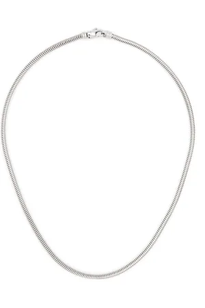 TOM WOOD Snake-chain sterling- necklace