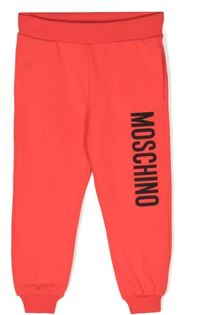 Moschino Logo-print jersey track pants