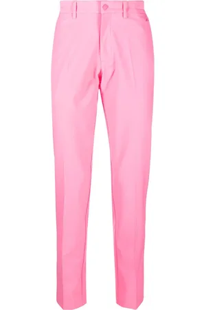 J Lindeberg Mid-rise straight-leg trousers