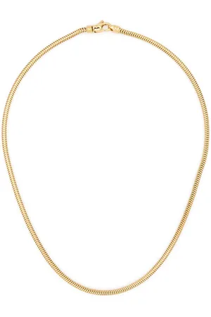 TOM WOOD Polished snake-chain necklace