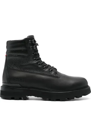 Moncler Peka lace-up leather boots