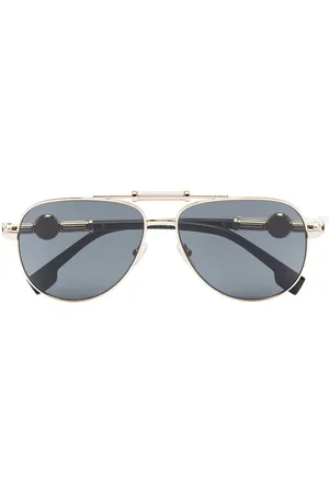 VERSACE Medusa Head pilot-frame sunglasses